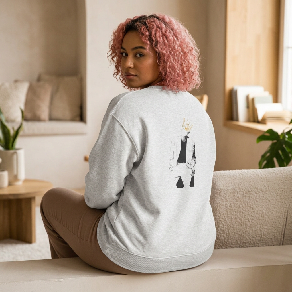 Uncrowned Gold Crown Crewneck