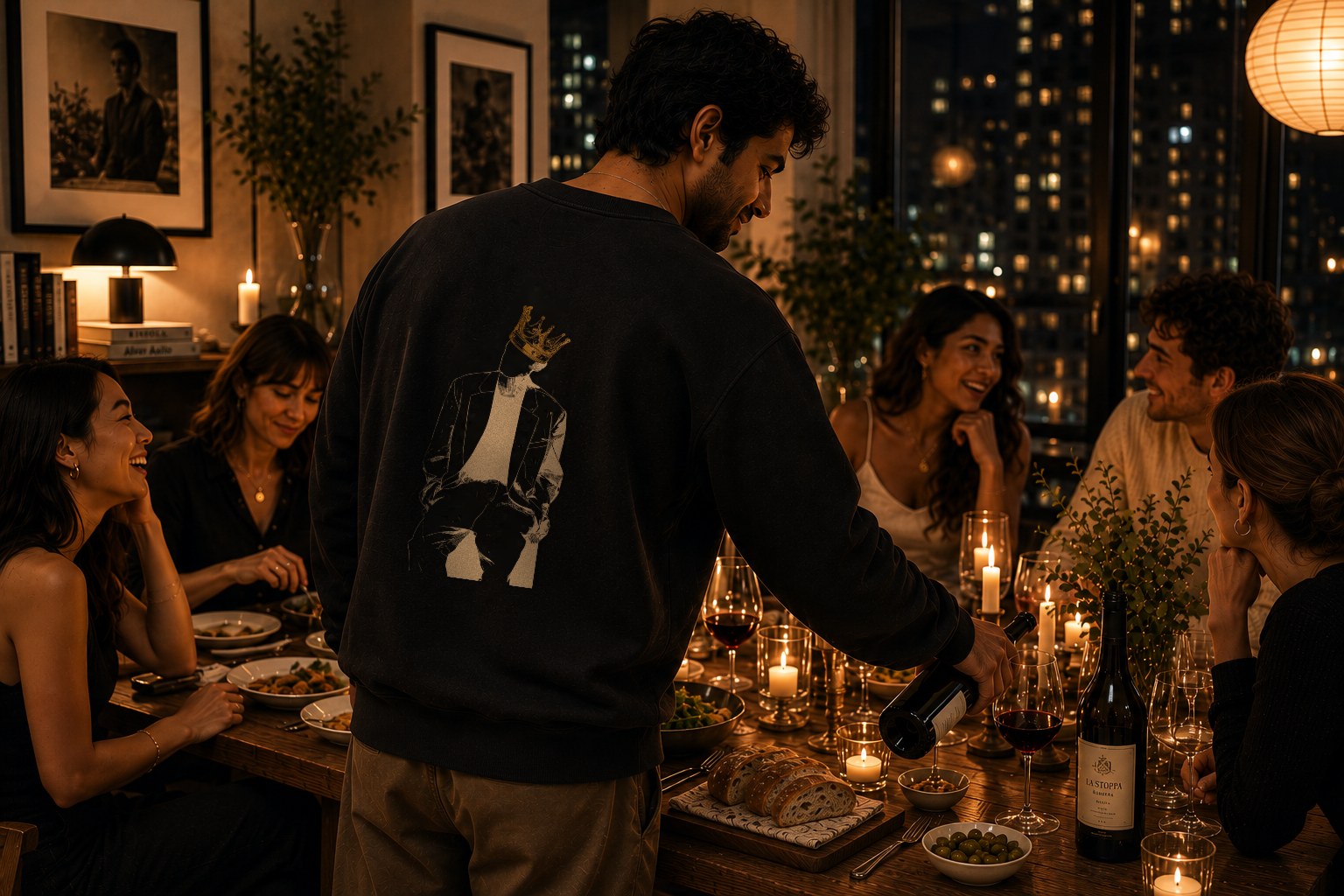 The shared table